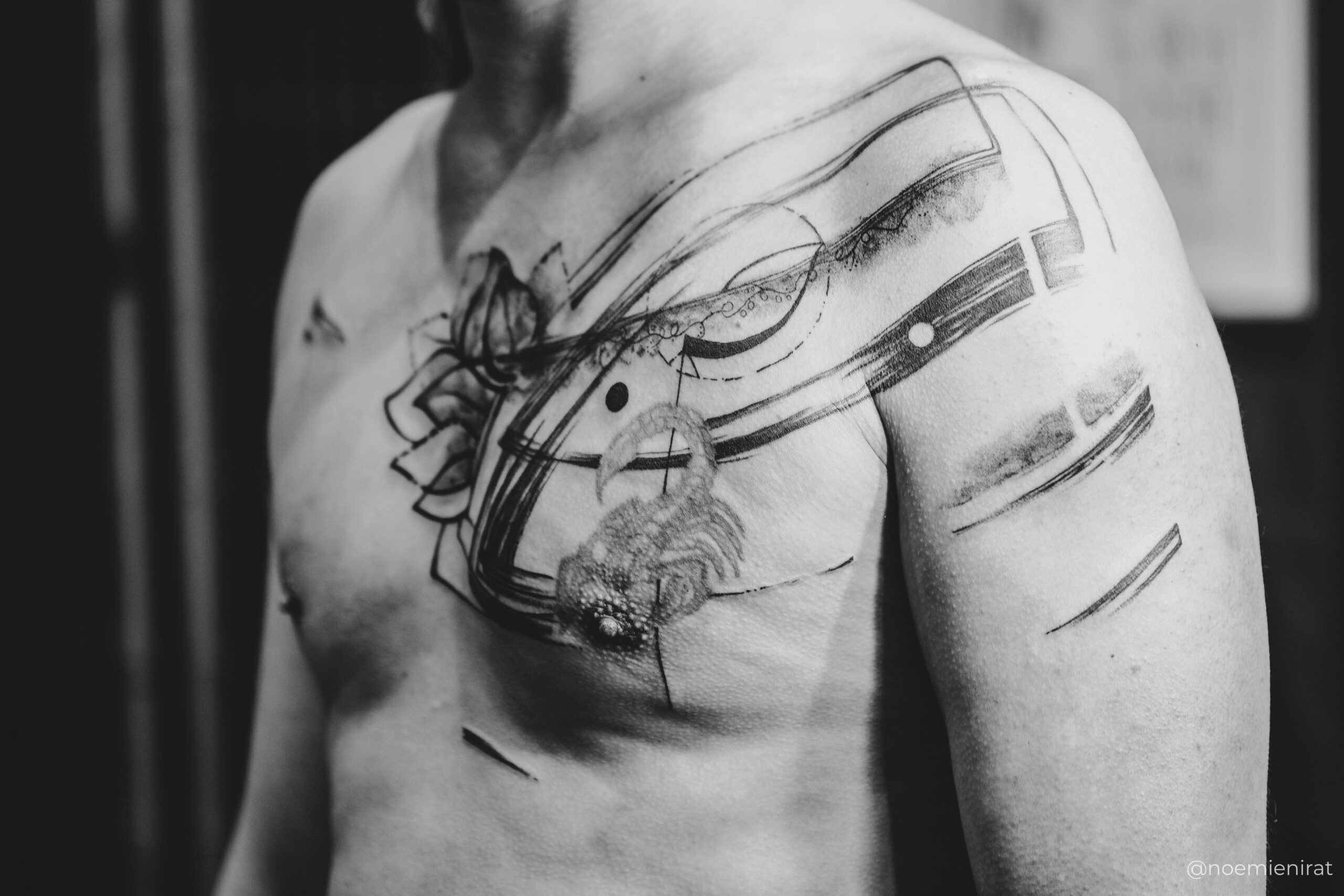 Tatouage réalisé par un ancien élève d'Empreinte